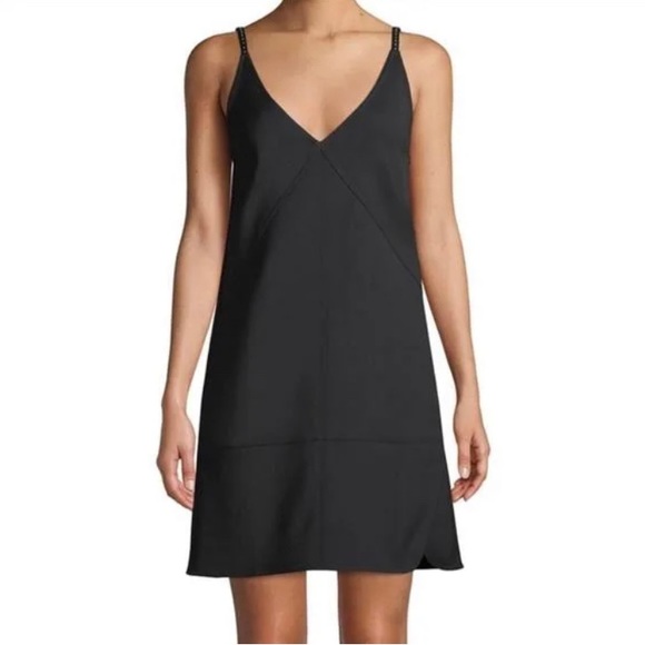 Helmut Lang Dresses & Skirts - Helmut Lang Black Nylon Mini Dress Size 12